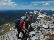 PIZZO ARERA (2512 m), primaverile con neve, il 15 maggio 2014 - FOTOGALLERY
